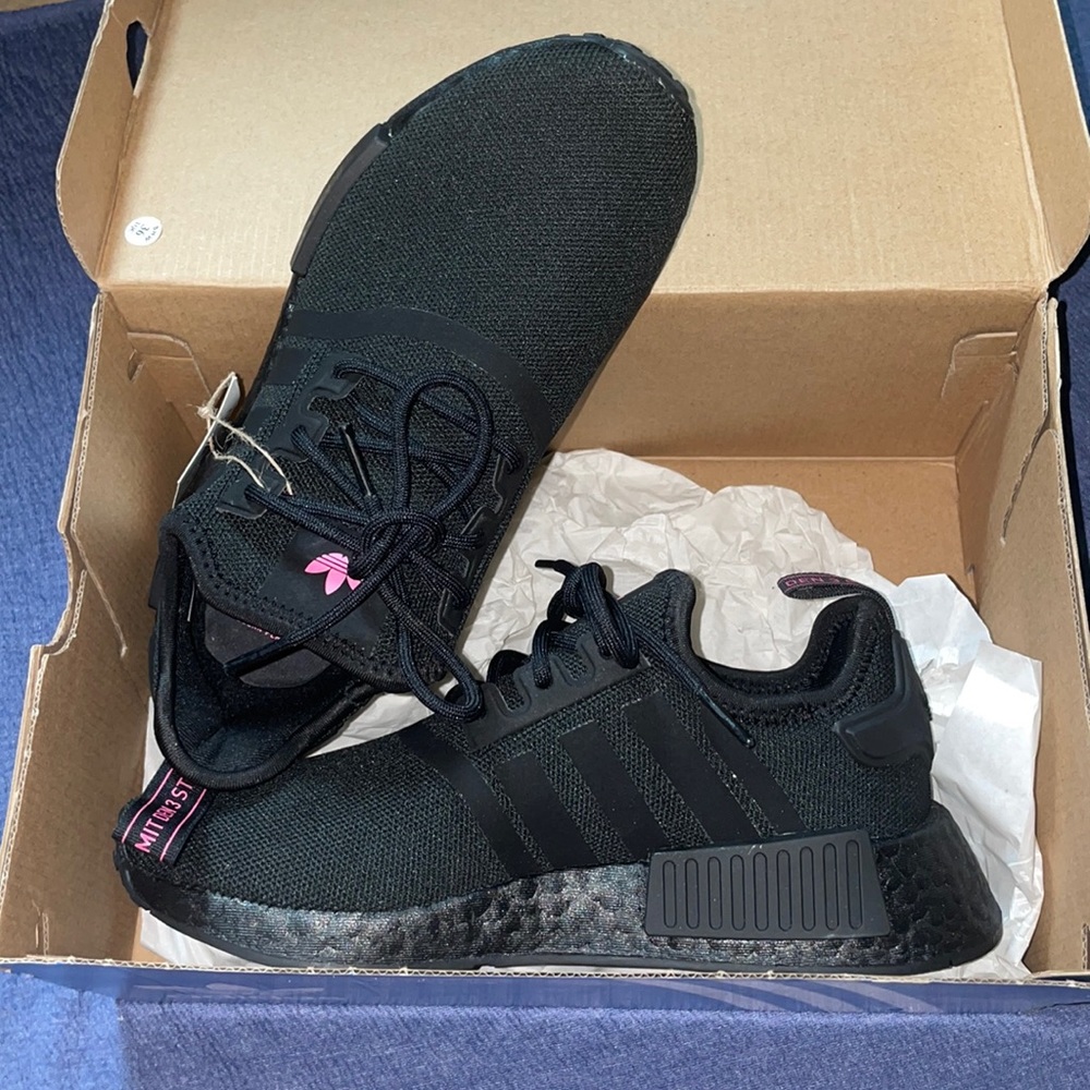Black & Pink Adidas NMD